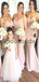 Mermaid Sweatheart Long Elegant Bridesmaid Dresses WG885