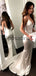 Mermaid Spaghetti Straps Simple Mermaid Tight Cheap Prom Dresses PD2050