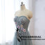 Long Sweetheart Unique Desigh Prom Dresses, Lace Tulle Bridesmaid Dresses for Wedding Party Guest Dress,WG326