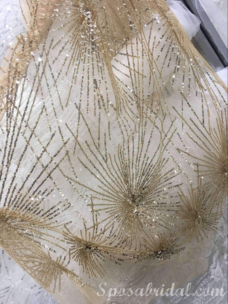Sleeveless Long Shinning Sparkly New Arrival Unique Prom Dresses, party gown, evening dress, PD0786