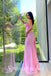 Sexy Jersey Sweetheart Sleeveless Mermaid Long Prom Dresses With Trailing PD3629