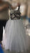 Satin Top Strap Tulle Flower Girl Dresses, Cute Little Girl Birthday Dresses, Free Custom Dresses,  FG038