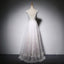 Scoop Neck  V-Back Long Floor-Length Lace Appliques Beach Popular Wedding Dresses,WD0298