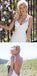 Sexy V-neck Backless Mermaid Spaghetti Strips Simple Affordable Custom size Wedding Dresses, PD0278