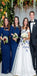 Simple Mismatched Mermaid Elegant Formal Bridesmaid Dresses, Long Bridesmaid Dress WG582