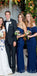Simple Mismatched Mermaid Elegant Formal Bridesmaid Dresses, Long Bridesmaid Dress WG582