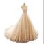 Sleeveless Sweetheart A-Line Lace Up Back Unique Design Wedding Dresses, Newest High Quality Custom Bridal Gown, WD0285