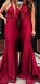 Soft Custom  Formal Simple Convertible Long Mermaid Soft Satin Bridesmaid Dresses, WG418