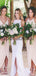 Spaghetti Straps Blush Pink Short Most Popular Bridesmaid Dresses WG840