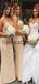 Spaghetti Straps Mermaid Long Elegant Bridesmaid Dresses WG836