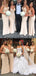 Spaghetti Straps Mermaid Long Elegant Bridesmaid Dresses WG836