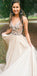 Spaghetti Straps Long  Prom Dress, Unique Design Modest Prom Dresses, PD1363