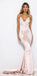 Spaghetti Straps Mermaid Sexy Modest Simple Long Fashion Tren 2019 Prom Dresses with lace, PD1217