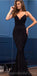 Spaghetti Straps Mermaid V -Neck Custom Long Elegant Sequin Fashion Prom Dresses, PD1214