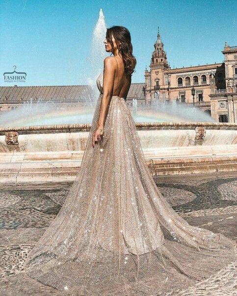 2019 Sparkly Sequin Sexy Fashion Spaghetti Straps Prom Dresses, Shinning Unique Long Gorgeous Evening dress, PD0772 - SposaBridal