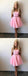 Strapless Beaded Tulle Pink Short Homecoming Dresses 2018, CM507