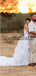 Sweatheat Tulle Rustic Illusion Chic Country Beach Long Wedding Dresses WD0556