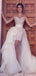 Sexy Lace Mermaid Short Tulle Detachable Train Wedding Dress, PD0226