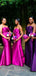 Mix-color Strapless Sweetheart Mermaid Modest Long Bridesmaid Dresses, BD3197