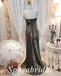Sexy Spaghetti Straps Elastic Satin Sleeveless Mermaid Long Prom Dresses,PD3670