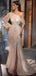 Sparkly Sexy One-shoulder Sequin Side-slit Mermaid Long Prom Dress, PD3228