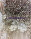 Deep V Neck Spaghetti Straps Sexy Prom Dresses, Most Popular Charming Prom dress, PD0695