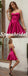 Sexy Soft Satin Sweetheart V-Neck A-Line Mini Dresses/ Homecoming Dresses, PD3582