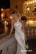Ivory Halter Crinkled Satin Mermaid Prom Dress, Open Back Tie Back Formal Evening Gown, PD4374