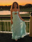 Sweet Chiffon Sweetheart A-Line Maxi Prom Dress, PD4050