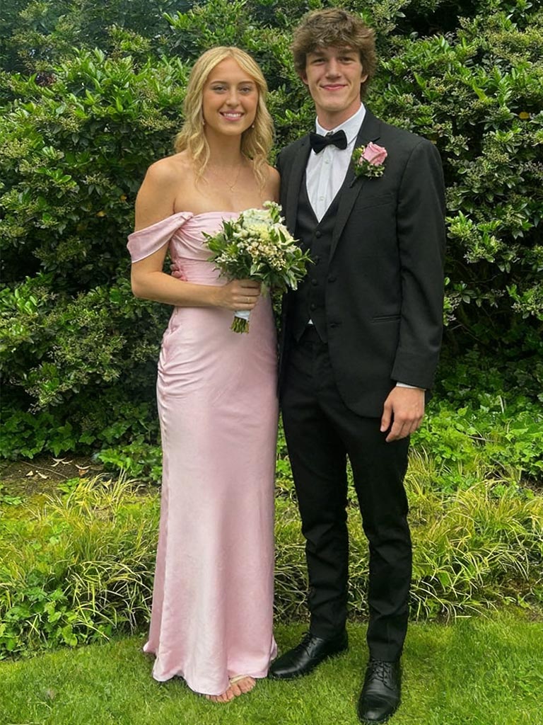 blush graduation dress Long Blush Grad Dresses Blush Pink Long Lace Prom Dress With Tulle Skirt Blush