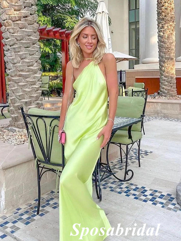 Sexy Green Soft Satin Open Back Mermaid Long Prom Dresses, PD3864 SposaBridal Sexy Green Soft Satin Open Back Mermaid Long Prom Dresses, PD3864 SposaBridal
