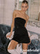 Sexy Black Sweetheart Mermaid Mini Dresses/ Homecoming Dresses, PD3532