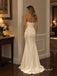 Strapless Cream Corset Satin Mermaid Evening Dress, Sweetheart Draped Formal Prom Gown, PD4361