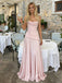 Elegant Soft Satin Sweetheart Sleeveless A-Line Prom Dress, PD4075