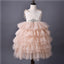 Sweet Wedding Guest Dress Spaghetti Straps Tulle Unique A-Line Flower Girl Dresses, FG1472