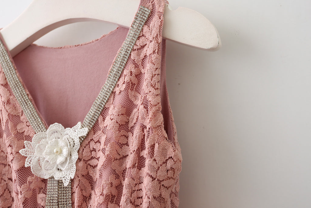 Sweet Wedding Guest Dress Spaghetti Straps Tulle Unique A-Line Flower Girl Dresses, FG1469