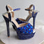 Women's Wedding Shoes Fish-Mouth Thin-heeled Rhinestone Wedding Shoes, Bridal Shoes Full-Diamond Shoes