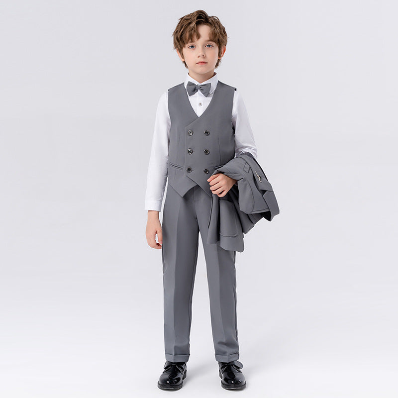 Children's Suits, Handsome Boys, British Gentleman Style Suits, Middle and Small Children's Suits, FB1451