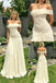 Elegant Off Shoulder Chiffon Lace A-Line Formal Dress Bridal Gown, PD4239