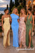 Soft Sky Blue Jersey One Shoulder Mermaid Maxi Formal Evening Gown With 3D Floral Ruched Waist, PD4267