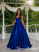Stunning Satin Strapless Corset Ball Gown Prom Dress, PD4285