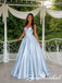 Stunning Satin Strapless Corset Ball Gown Prom Dress, PD4285