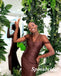 Elegant Brown Tulle And Soft Satin V-Neck Sleeveless Mermaid Floor Length Bridesmaid Dresses, BD3313