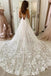 A-line Lace Spaghetti Straps Vintage Elegant Wedding Dresses, Prom Dresses WD0368