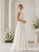 Romantic High Neck Sleeveless Lace Bridal Gown, WD3128