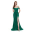 Mismatched Mermaid Emerald Green Sexy Elegant Mermaid Long Bridesmaid Dresses, WG641