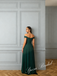 Elegant Chiffon Off Shoulder A-Line Mother Of The Bride Dresses with Appliques, SFM012