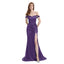 Mismatched Mermaid Plum Sexy Elegant Mermaid Long Bridesmaid Dresses, BD3394