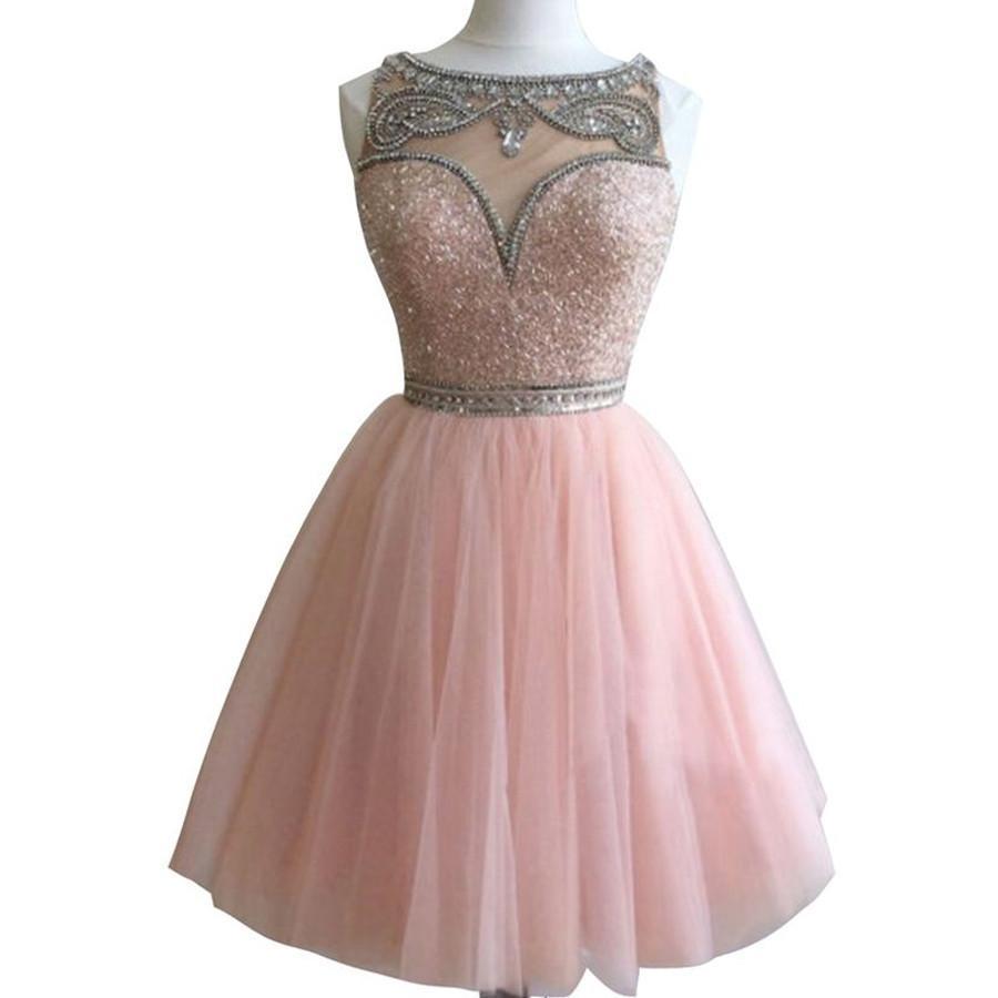 Dark pink Bateau gorgeous Stunning casual homecoming prom gown dresses SposaBridal Dark pink Bateau gorgeous Stunning casual homecoming prom gown dresses SposaBridal