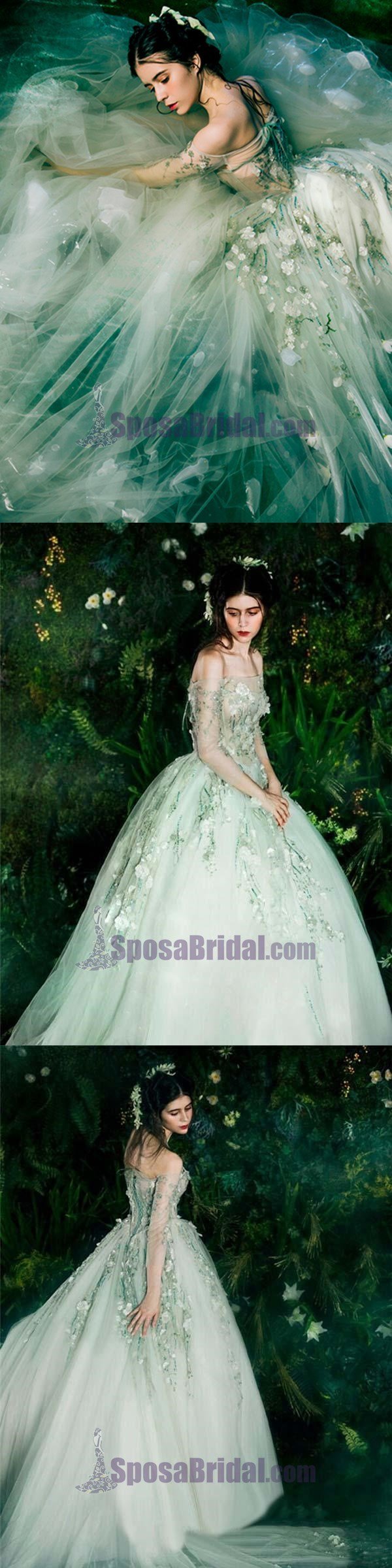 Green Fairy Beautiful Long Unique New Design Elegant Lace Up Back Char SposaBridal Green Fairy Beautiful Long Unique New Design Elegant Lace Up Back Char SposaBridal